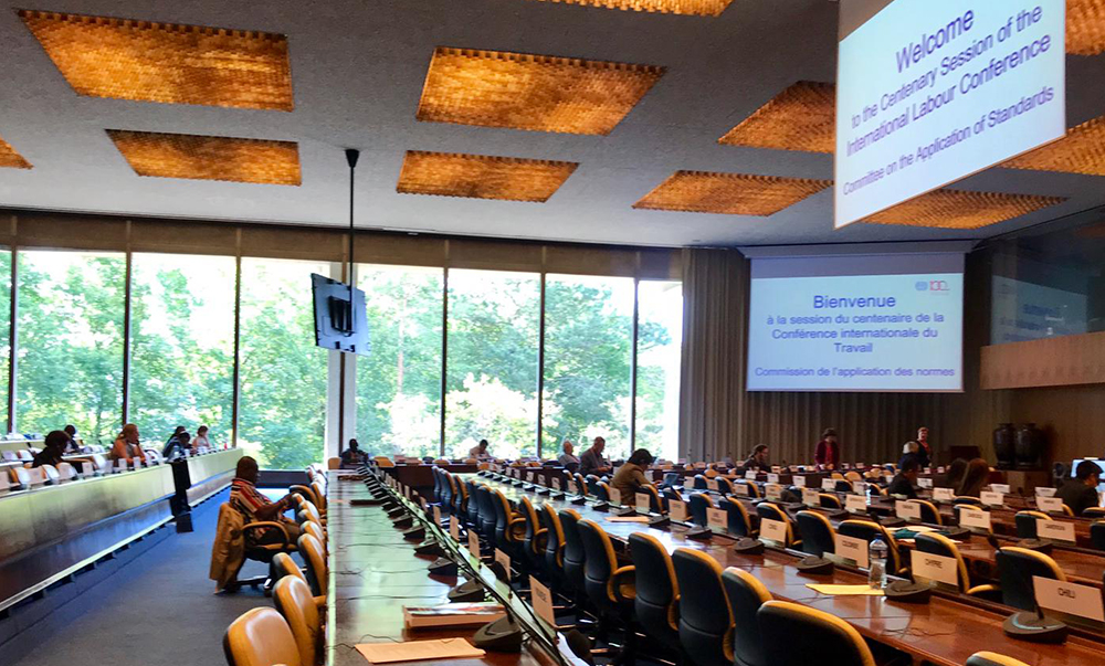 Kansainvälinen työjärjestö hyväksyi yleissopimuksen väkivallan ja häirinnän torjumiseksi